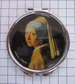 SPI 209 spiegeldoosje meisje met parel Vermeer