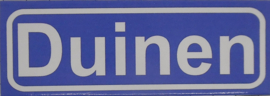 Koelkastmagneet plaatsnaambord Duinen