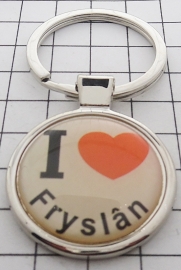 SLE_FR1.001 Sleutelhanger I love Fryslan