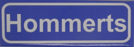 Koelkastmagneet plaatsnaambord Hommerts