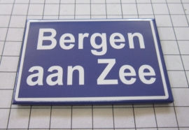 koelkastmagneet plaatsnaambord Bergen aan Zee N_NH6.501