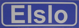 Koelkastmagneet plaatsnaambord Elslo