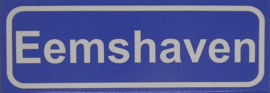 Koelkastmagneet plaatsnaambord Eemshaven