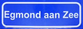 Koelkastmagneet plaatsnaambord Egmond aan Zee