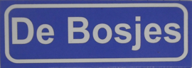 Koelkastmagneet plaatsnaambord De Bosjes
