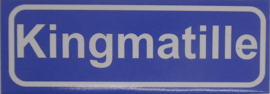 Koelkastmagneet plaatsnaambord Kingmatille