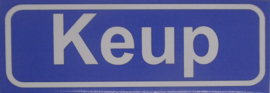 Koelkastmagneet plaatsnaambord Keup