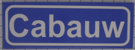 Koelkastmagneet plaatsnaambord Cabauw