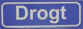 Koelkastmagneet plaatsnaambord Drogt