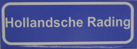 Koelkastmagneet plaatsnaambord Hollandsche Rading