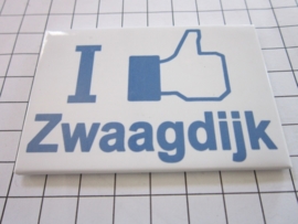130 Magneet I like Zwaagdijk