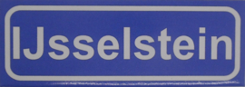 Koelkastmagneet plaatsnaambord Ijsselstein
