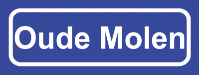 Koelkastmagneet plaatsnaambord Oude Molen
