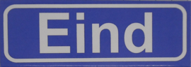 Koelkastmagneet plaatsnaambord Eind