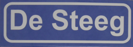 Koelkastmagneet plaatsnaambord De Steeg