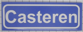Koelkastmagneet plaatsnaambord Casteren