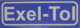 Koelkastmagneet plaatsnaambord Exel-Tol