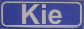 Koelkastmagneet plaatsnaambord Kie