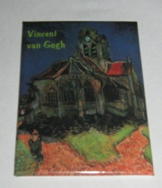 MAC: 20.405 Koelkastmagneet Vincent van Gogh, Kerk