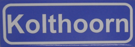 Koelkastmagneet plaatsnaambord Kolthoorn