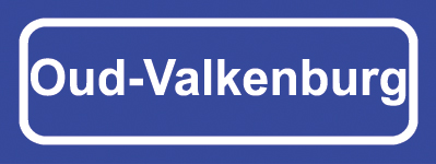 Koelkastmagneet plaatsnaambord Oud-Valkenburg