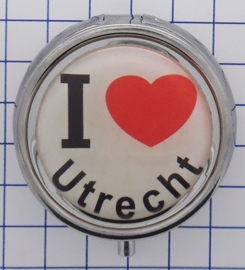 PIL 082 pillendoosje met spiegel ik hou van Utrecht