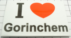 koelkastmagneet I ♥  Gorinchem N_ZH16.001