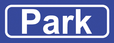Koelkastmagneet plaatsnaambord Park