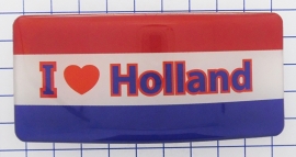 HAR 322 Haarspeld Nederlandse vlag ik hou van Holland, made in France haarclip, beste kwaliteit, klemt uitstekend.