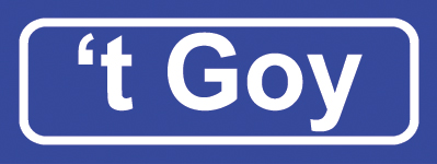 Koelkastmagneet plaatsnaambord 't Goy