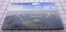 koelkastmagneet I ♥ Ameland N_FR9.002