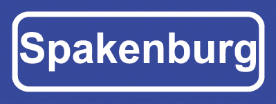 Koelkastmagneet plaatsnaambord Spakenburg