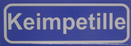 Koelkastmagneet plaatsnaambord Keimpetille