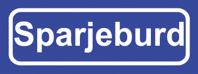 Koelkastmagneet plaatsnaambord Sparjeburd