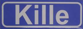Koelkastmagneet plaatsnaambord Kille