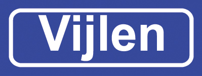 Koelkastmagneet plaatsnaambord Vijlen