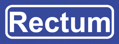 Koelkastmagneet plaatsnaambord Rectum
