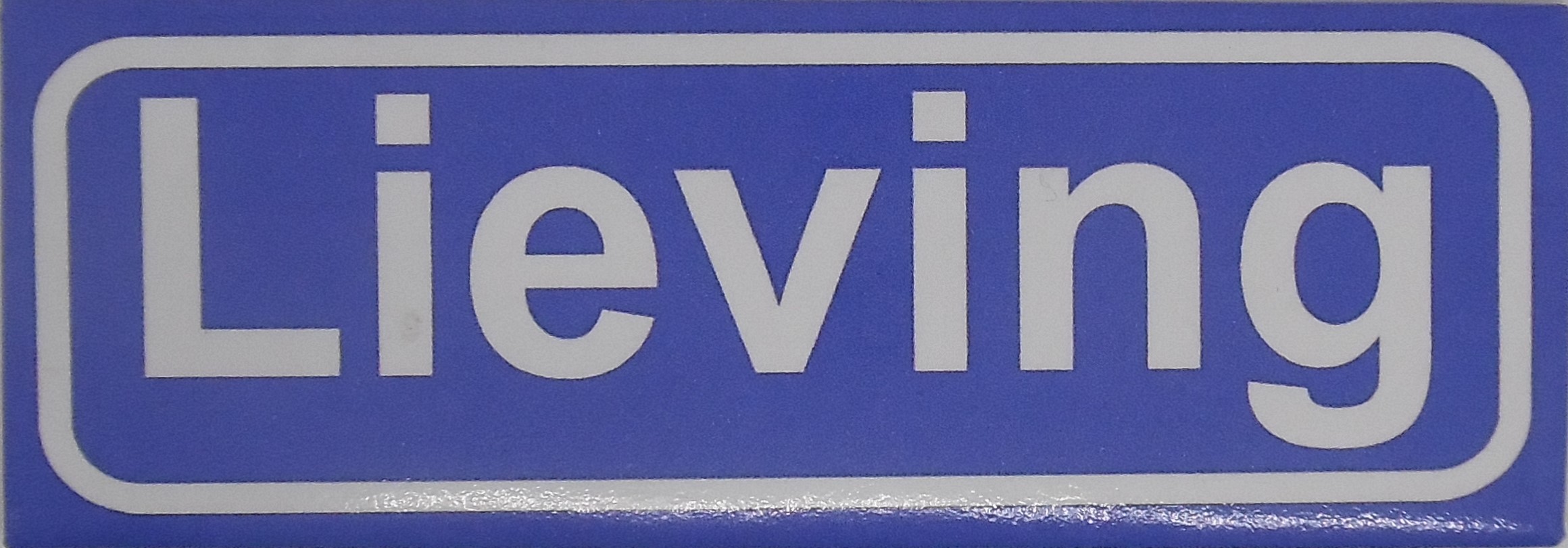 Koelkastmagneet plaatsnaambord Lieving