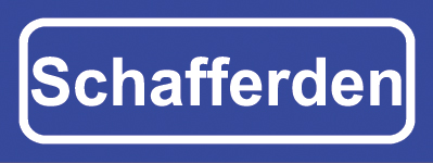 Koelkastmagneet plaatsnaambord Schafferden