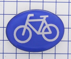 Fiets verkeersbord HAM 604 Haarspeldje 4 cm, made in France haarclip, beste kwaliteit, klemt uitstekend.