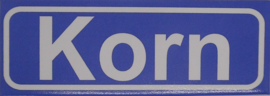 Koelkastmagneet plaatsnaambord Korn