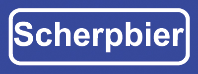 Koelkastmagneet plaatsnaambord Scherpbier