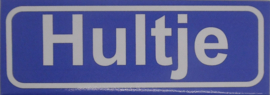 Koelkastmagneet plaatsnaambord Hultje