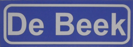 Koelkastmagneet plaatsnaambord De Beek