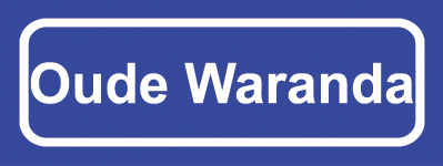 Koelkastmagneet plaatsnaambord Oude Waranda