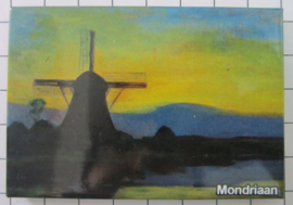 koelkastmagneet molen Piet Mondriaan 20.265