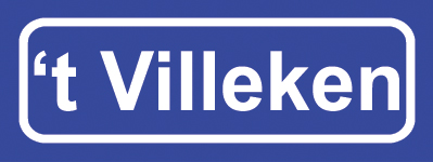 Koelkastmagneet plaatsnaambord 't Villeken