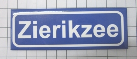 koelkastmagneet plaatsnaambord  Zierikzee Zeeland P_ZE6.0001