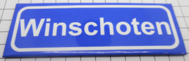 koelkastmagneet plaatsnaambord Winschoten P_GR8.0001
