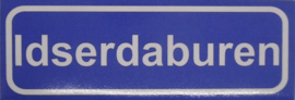 Koelkastmagneet plaatsnaambord Idserdaburen